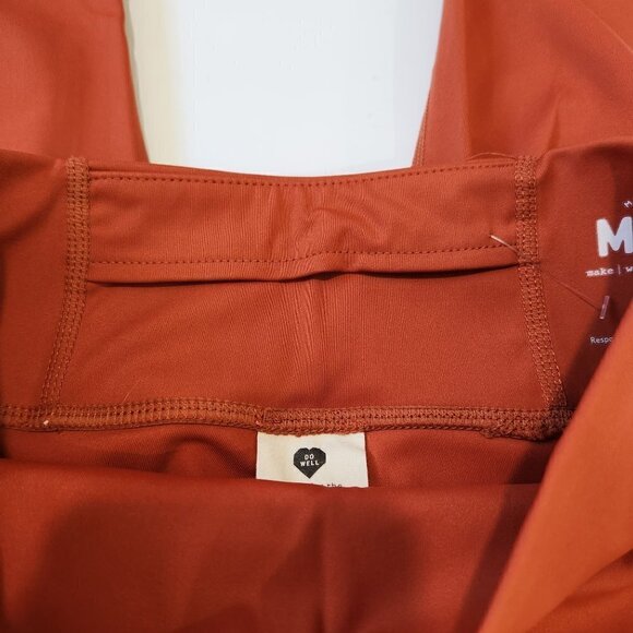 Madewell MWL Form High Rise 25" Leggings NWOT Size XS Rusty Torch Athletic Yoga - Picture 10 of 10